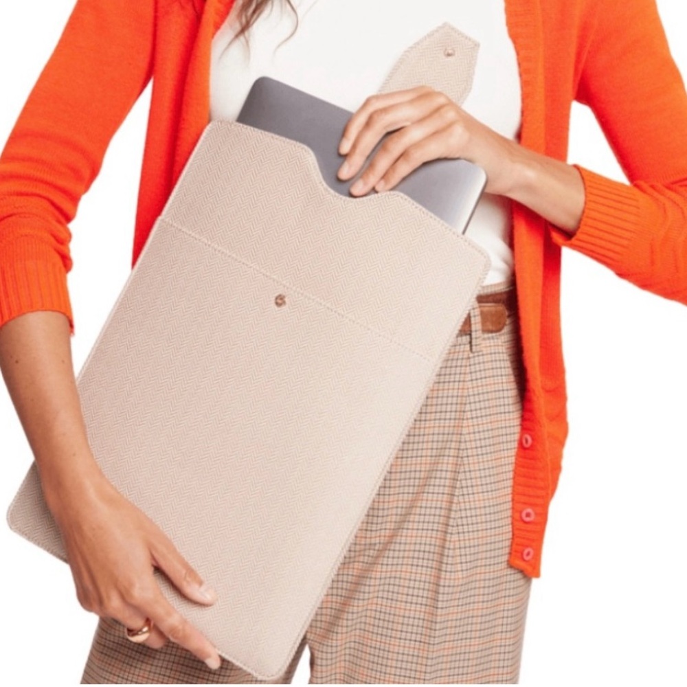 Tan Laptop Case Sleek Minimalist Design limited edition